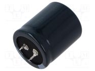 Capacitor: electrolytic; SNAP-IN; 2200uF; 160VDC; Ø35x40mm; ±20% SAMWHA