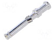 Contact; female; copper alloy; silver plated; 0.5mm2; 20AWG; 10A ILME