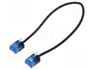 Patch cord; U/FTP; Cat: 6a; RJ45 plug,both sides; stranded; Cu GOOBAY