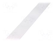 Heat shrink markers; 26m; white; thin walled; Temp: -55÷135°C HELLERMANNTYTON