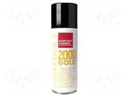 Oil; colourless; spray; can; KONTAKT GOLD 2000; 200ml; max.200°C KONTAKT CHEMIE