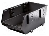 Container: cuvette; black; 296x197x147mm; EXE BOX; BINEER KISTENBERG