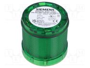 Signaller: lighting; bulb BA15D; green; 12÷240VDC; 12÷240VAC; IP65 SIEMENS