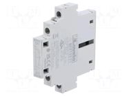 Auxiliary contacts; Leads: spring clamps; side; Contacts: NC + NO LOVATO ELECTRIC