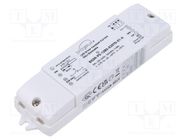 Power supply: switching; LED; 12W; 2.42VDC; 150÷700mA; 220÷240VAC BRIDGELUX