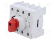 Switch-disconnector; Poles: 4; for DIN rail mounting; 25A; KU KATKO