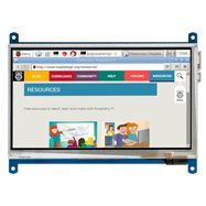 Touch Screen B - capacitive LCD TFT 7'' 800x480px HDMI + USB for Raspberry Pi - Waveshare 10829