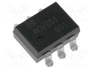 Relay: solid state; Icntrl max: 3mA; 500mA; max.40VAC; max.40VDC PANASONIC