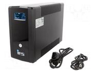 Power supply: UPS; 720W; 1.2kVA; 230V; 115x320x220mm; 7Ah; 5÷8h IPS