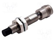 Sensor: inductive; OUT: PNP / NO; 0÷8mm; 10÷30VDC; M8; IP67; 50mA OMRON