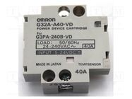 Relay: solid state; G3PA; 1-phase OMRON