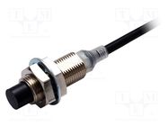 Sensor: inductive; OUT: PNP / NO; 0÷10mm; 10÷30VDC; M12; IP67; 100mA OMRON