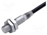 Sensor: inductive; OUT: PNP / NO; 0÷2mm; 10÷30VDC; M8; IP67; 100mA OMRON