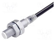 Sensor: inductive; OUT: PNP / NO; 0÷3mm; 10÷30VDC; M8; IP67; 100mA OMRON