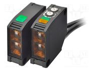 Sensor: photoelectric; Range: 40m; SPDT; DARK-ON,LIGHT-ON; 3A; ABS OMRON