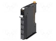 Module: in/out extension; 0÷55°C; IP20; NX; for DIN rail mounting OMRON