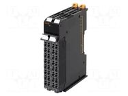 Module: in/out extension; 0÷55°C; IP20; NX; for DIN rail mounting OMRON