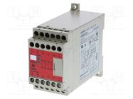 Module: safety relay; 100÷240VAC; IN: 2; for DIN rail mounting OMRON