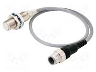 Sensor: inductive; OUT: 2-wire NO; 0÷3mm; 12÷24VDC; M12; IP67; 100mA OMRON