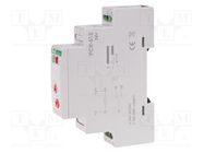 Timer; 0,1s÷24days; SPDT; 10A; 24VAC; 24VDC; for DIN rail mounting F&F