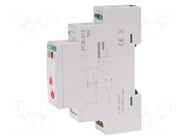 Timer; 0,1s÷24days; SPDT; 10A; 24VAC; 24VDC; for DIN rail mounting F&F