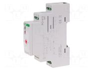 Timer; 1÷15min; NO / NC; 10A; 24VAC; 24VDC; for DIN rail mounting F&F