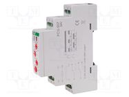 Timer; 0,1s÷24days; DPDT; 250VAC/8A; 24VDC; PCU; -25÷50°C; PIN: 10 F&F