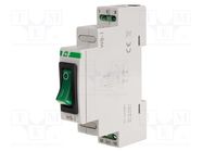 Module: pushbutton switch; 250VAC; 16A; IP20; Pos: 2 F&F