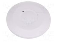 Sensor: microwave motion detector; Connection: screw terminals F&F