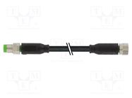 Connecting cable; 7000; IP67; 50VAC; 60VDC; 4A; 3m; PIN: 4; Thread: M8 MURR ELEKTRONIK