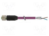 Connecting cable; female; 7000; IP67; 60VAC; 60VDC; 4A; 20m; PIN: 2 