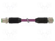 Connecting cable; 7000; IP67; 60VAC; 60VDC; 4A; 1.5m; PIN: 2; plug MURR ELEKTRONIK