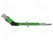 Connecting cable; male,RJ45; 7000; IP20; 60VDC; 1.5A; 5m; PIN: 4 MURR ELEKTRONIK