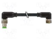 Connecting cable; 7000; IP67; 50VAC; 60VDC; 4A; 3m; PIN: 4; Thread: M8 MURR ELEKTRONIK