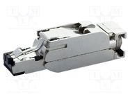 Connector: RJ45; plug; PIN: 4; Cat: 5; shielded; Layout: 8p4c; 6.7mm MURR ELEKTRONIK