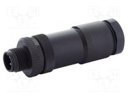 Connector: M12; plug; PIN: 4; male; A code-DeviceNet / CANopen MURR ELEKTRONIK