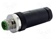 Connector: M12; plug; PIN: 5; male; A code-DeviceNet / CANopen MURR ELEKTRONIK