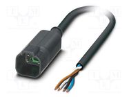 Connection lead; DT04-4P; PIN: 4; straight; 10m; plug; 48VAC; 8A; SAC PHOENIX CONTACT