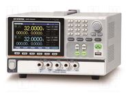 Power supply: programmable laboratory; Ch: 2; 0÷32VDC; 0÷3A; 0÷3A GW INSTEK