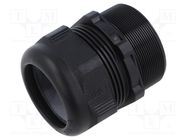 Cable gland; with long thread; M63; 1.5; IP68; polyamide; black OBO BETTERMANN