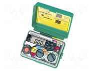 Meter: appliance meter; LCD; 3,5 digit (1999); VAC: 100÷250V; IP54 KYORITSU