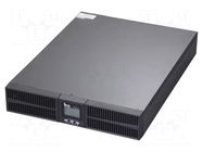 Power supply: UPS; 6kW; 6kVA; 230V; 440x580x88mm; screw terminal IPS