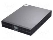 Power supply: UPS; 10kW; 10kVA; 230V; 440x580x88mm; screw terminal IPS