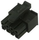 HOUSING, RECEPTACLE, 8 WAY, NYLON