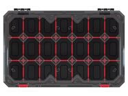 Container: collective; with partitions; black; 598x390x110mm KISTENBERG