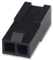 CONN HOUSING, PLUG, 2POS, 3MM