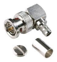 RF COAXIAL, BNC, RIGHT ANGLE PLUG, 50OHM