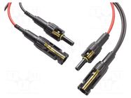 Test acces: clamp test lead set; photovoltaics; 20A POMONA