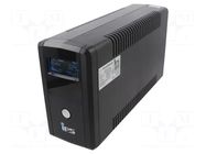 Power supply: UPS; 360W; 600VA; 230V; 90x305x165mm; 7Ah; Ubatt: 12V IPS