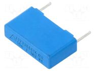 Capacitor: polypropylene; 10nF; 5x10.5x18mm; THT; ±5%; 15mm; 250VAC EPCOS